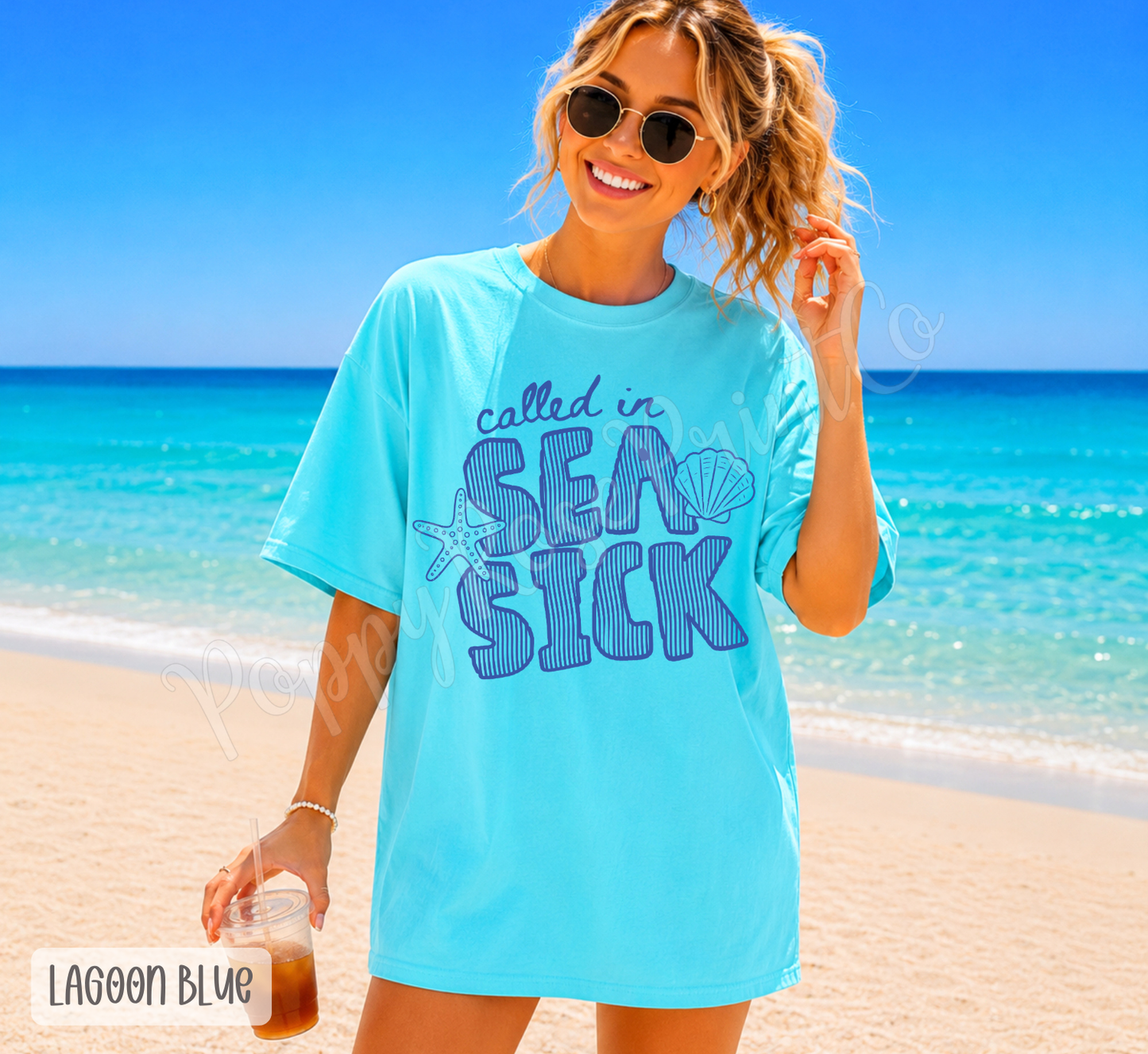 Called in Sea Sick Comfort Colors Shirt
