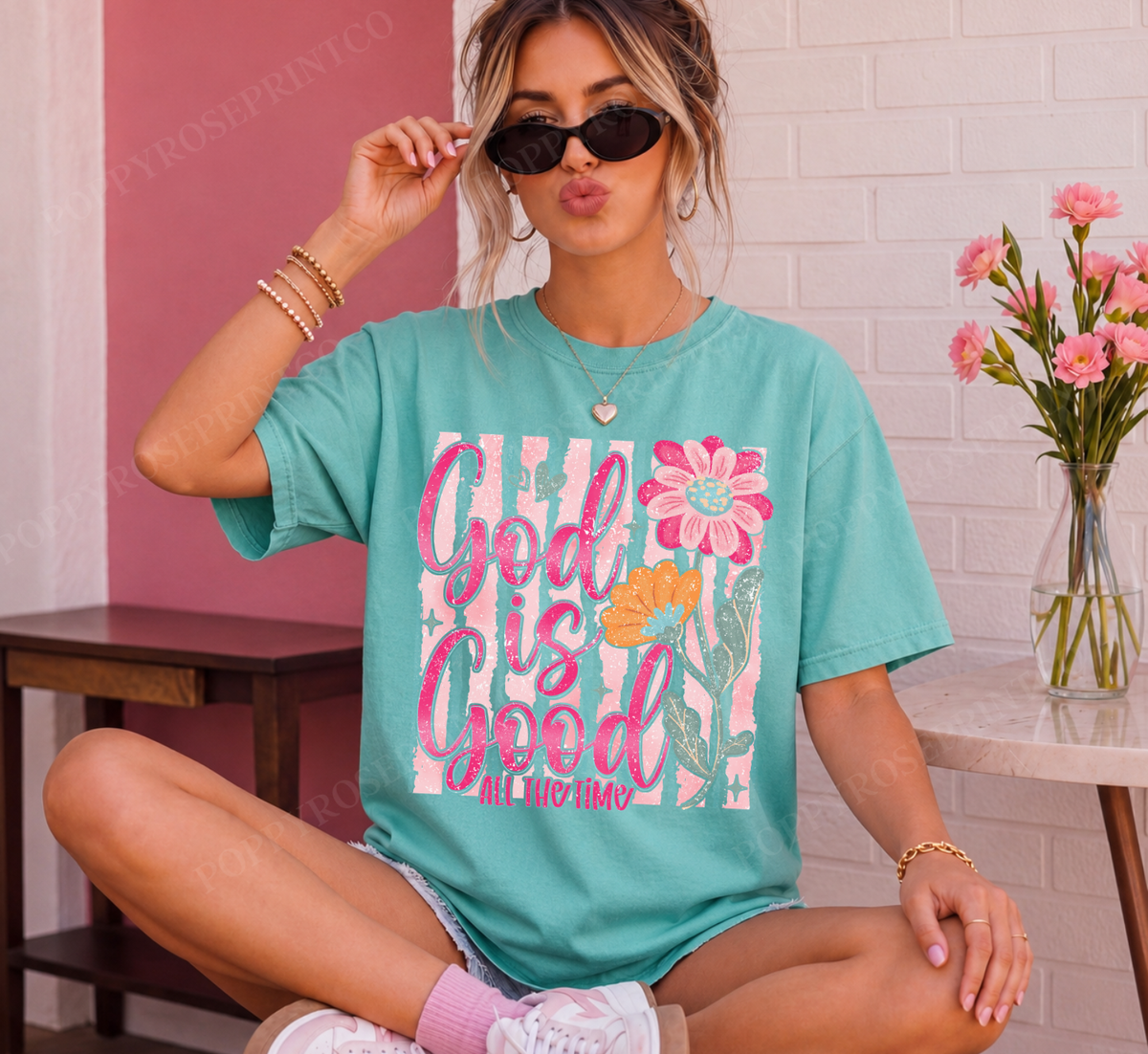 God is Good Comfort Colors Shirt