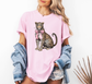 Coquette Leopard Comfort Colors Shirt