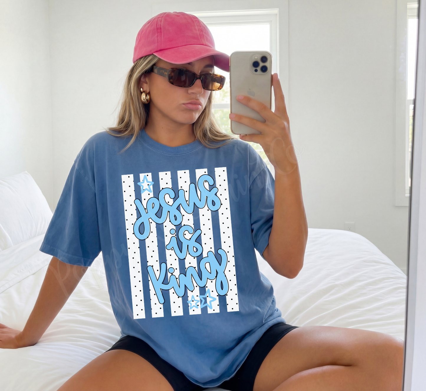 Jesus is King Comfort Colors Shirt