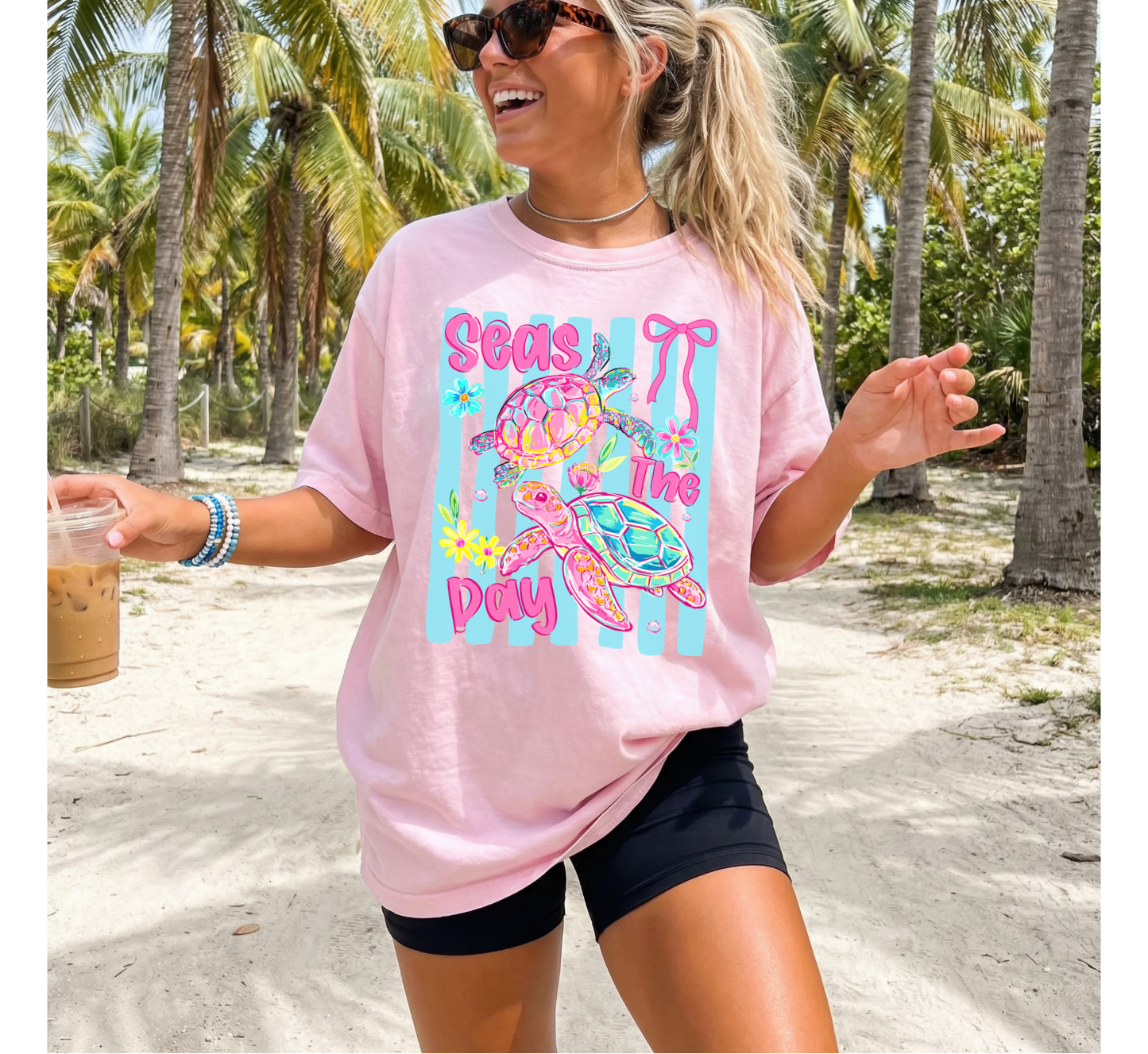 Seas The Day Comfort Colors Shirt