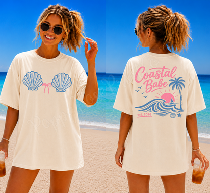 Coastal Babe Comfort Colors Shirt