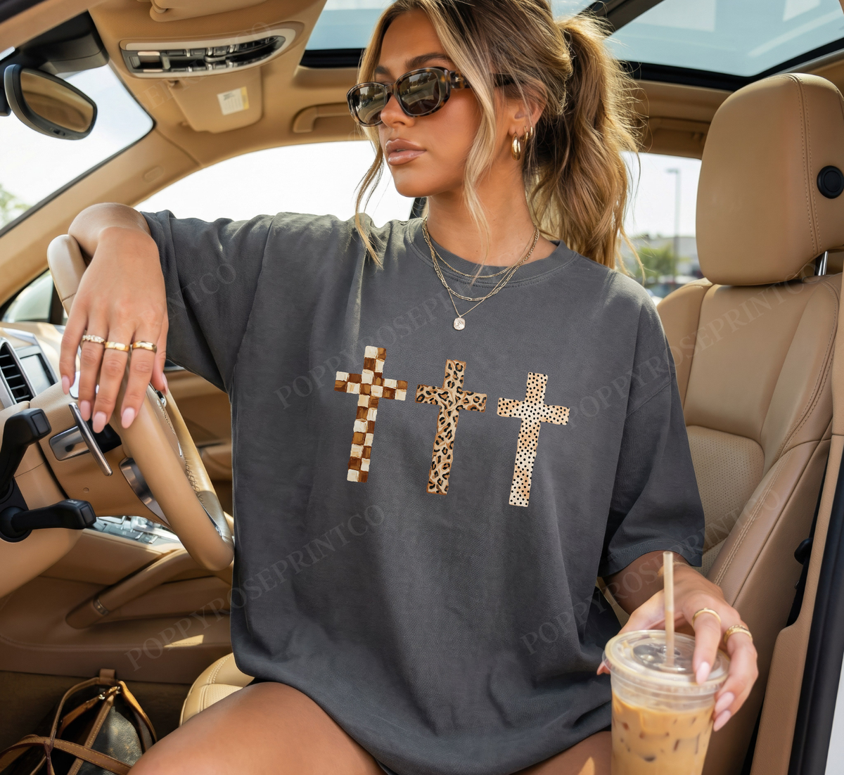 3 Crosses Comfort Colors Shirt