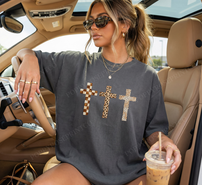 3 Crosses Comfort Colors Shirt