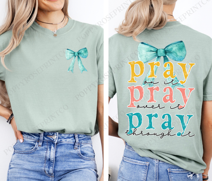 Pray On It Comfort Colors Shirt