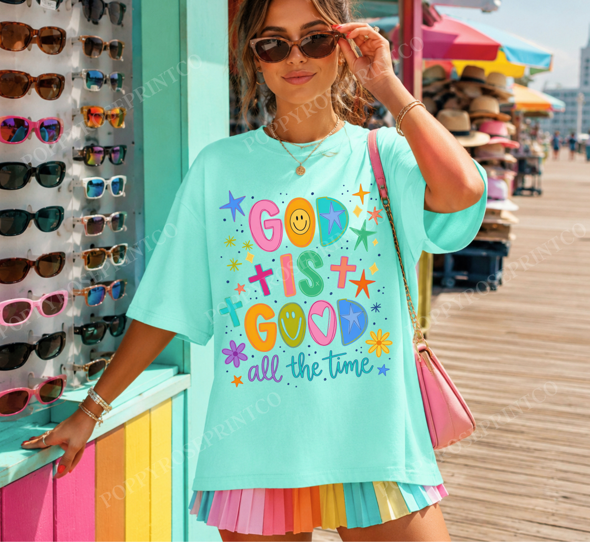 God is Good All the Time Shirt Comfort Colors