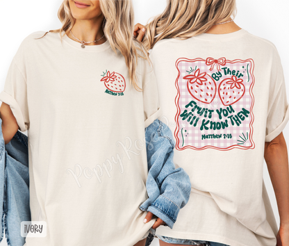 By Their Fruit You Will Know Comfort Colors Shirt