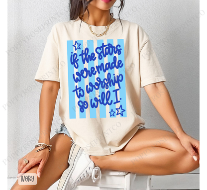 If The Star Stripes Comfort Colors Shirt