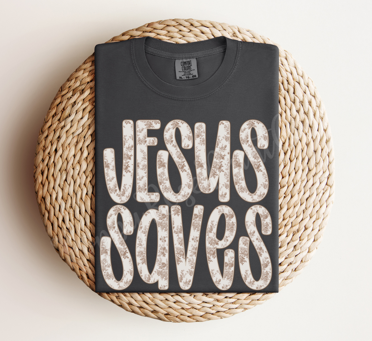Jesus Saves Comfort Colors Shirt
