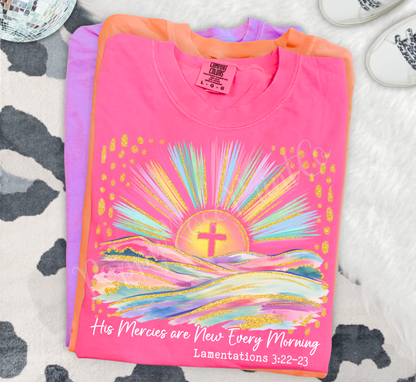 His Mercies Comfort Colors Shirt