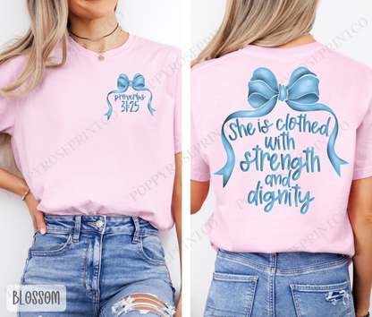 Strength & Dignity Comfort Colors Shirt
