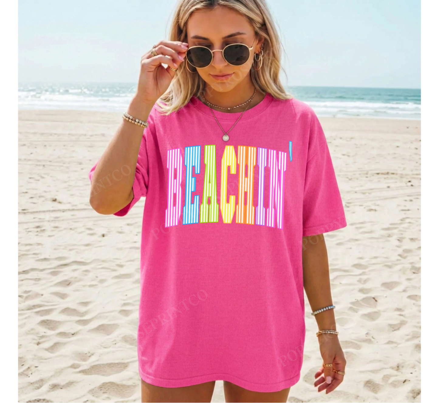 Beachin' Comfort Colors Shirt