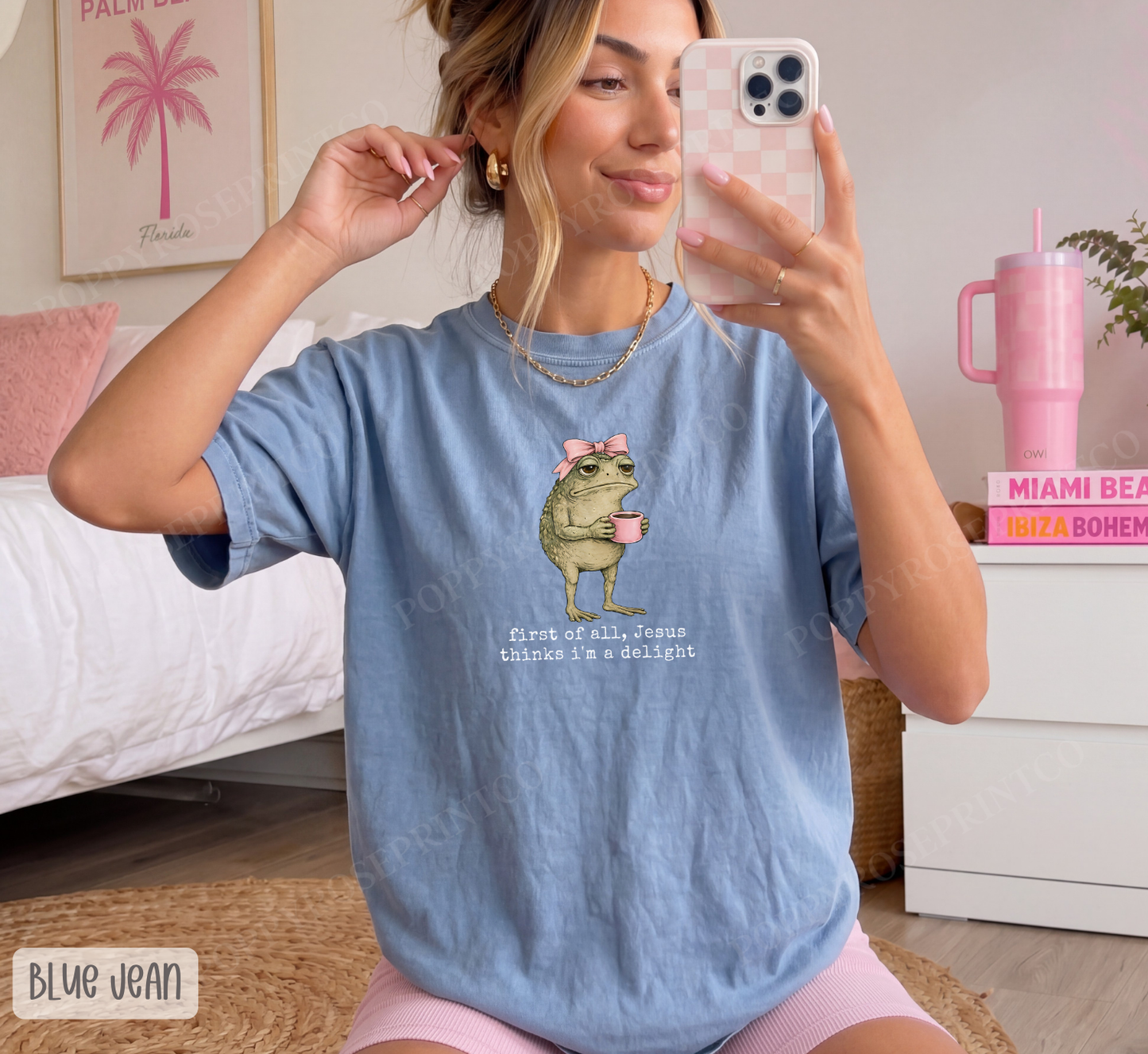 Jesus Thinks I'm a Delight Comfort Colors Shirt