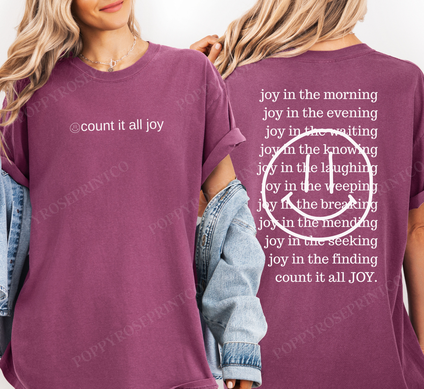 Count it All Joy Comfort Colors Shirt