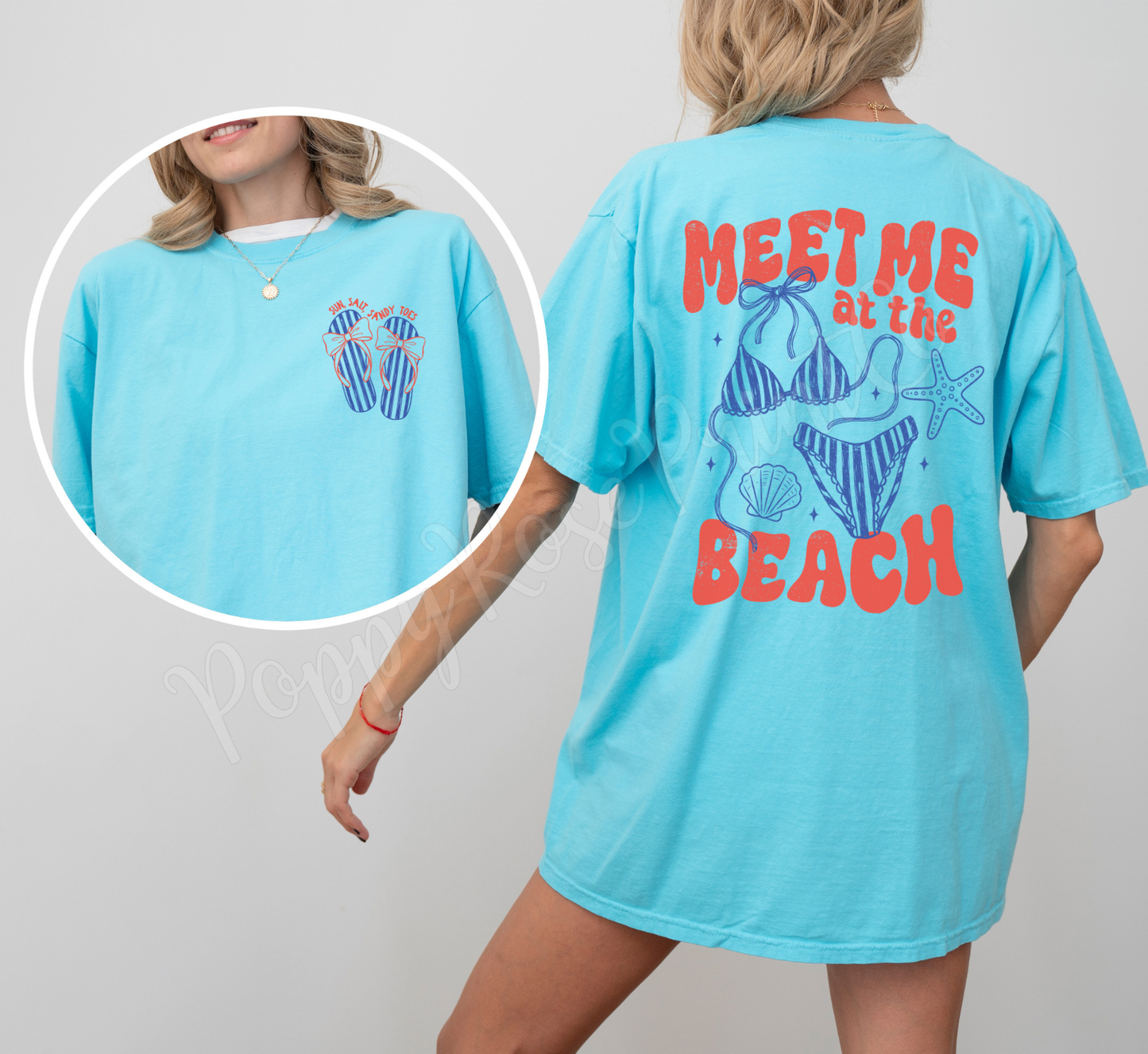Meet Me At The Beach Comfort Colors Shirt