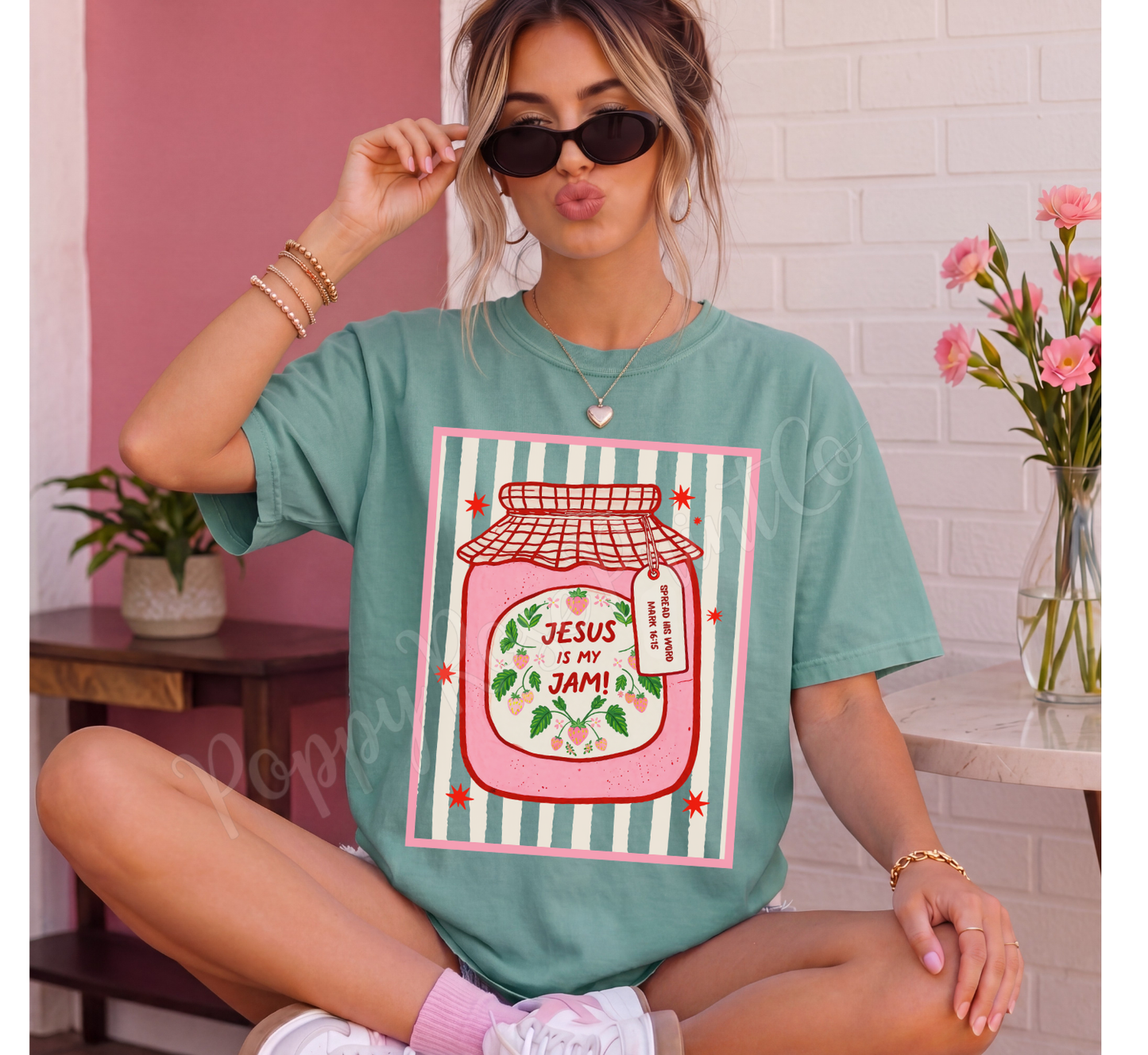 Jesus Is My Jam Comfort Colors Shirt