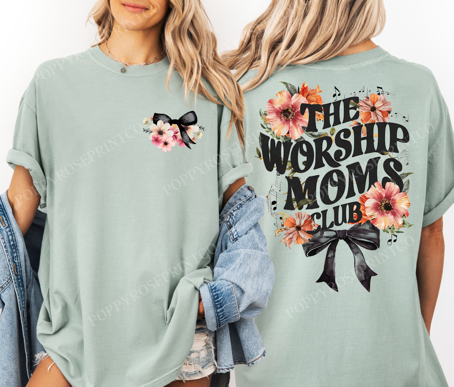 Worship Mama Club Comfort Colors Shirt