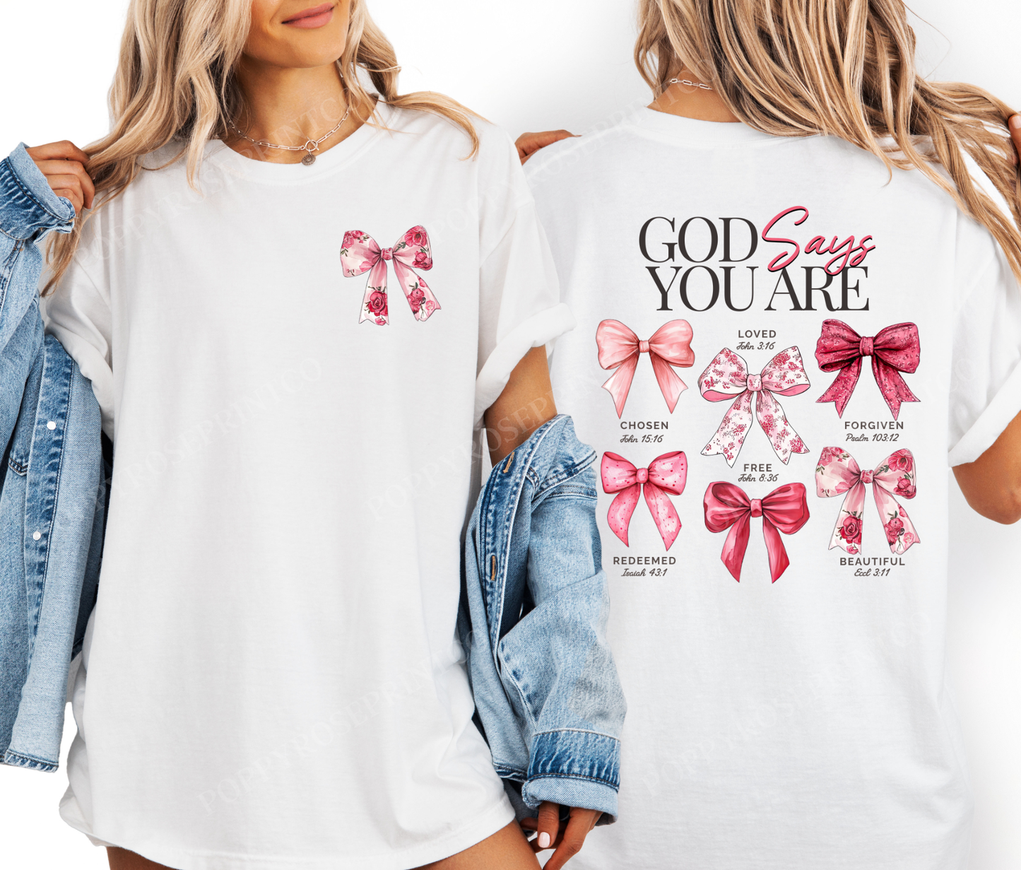 God Says You Are Comfort Colors Shirt