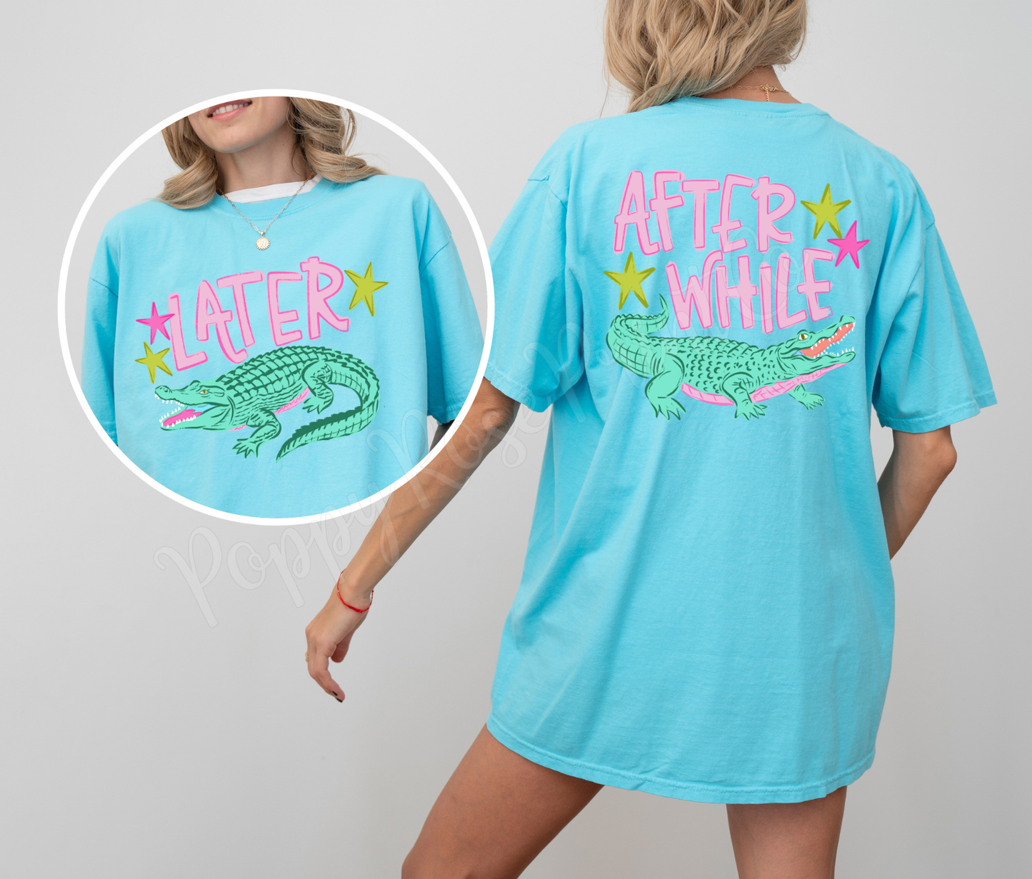 Preppy Later Gator Shirt Comfort Colors