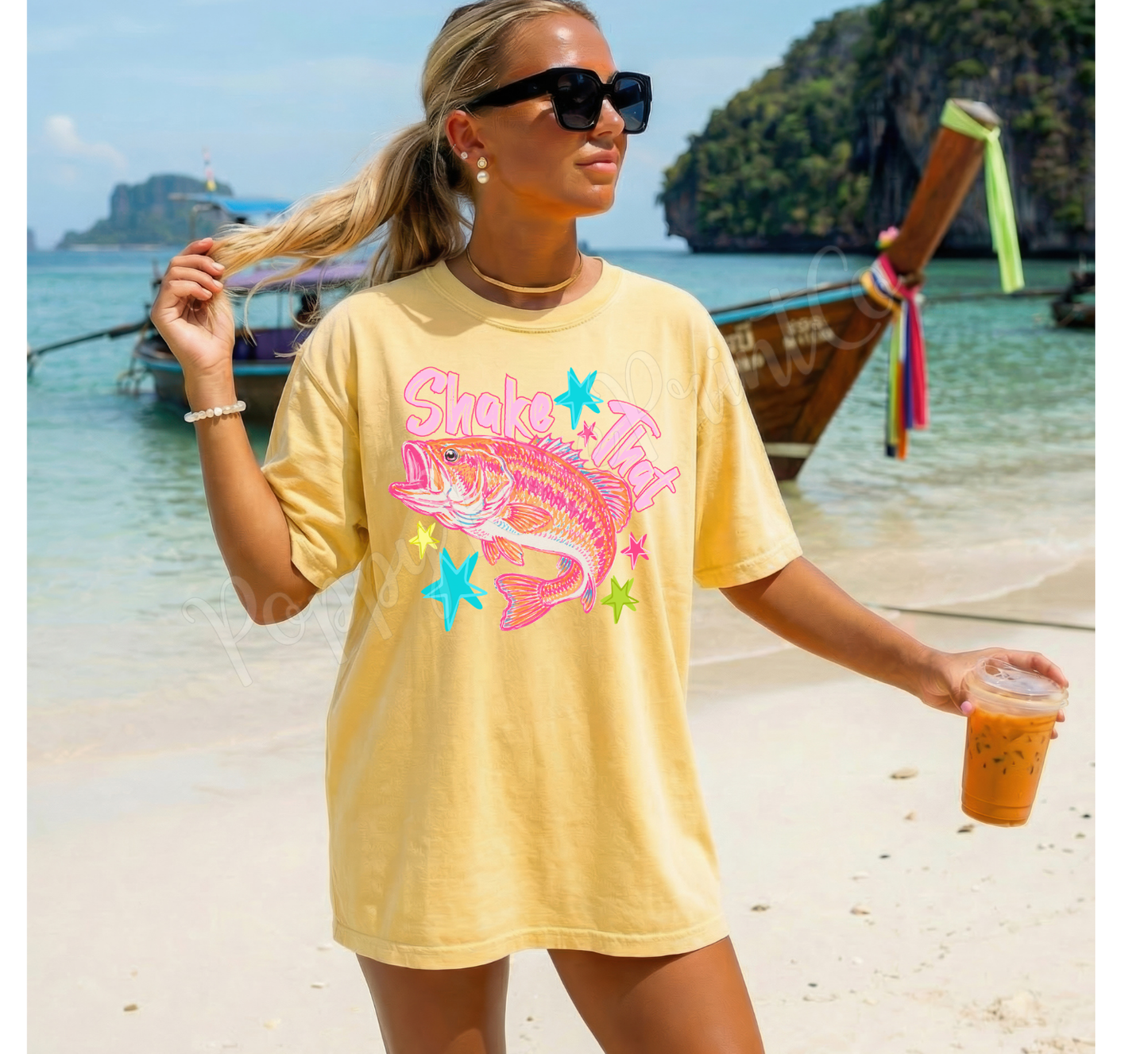 Shake That Bass Comfort Colors Shirt