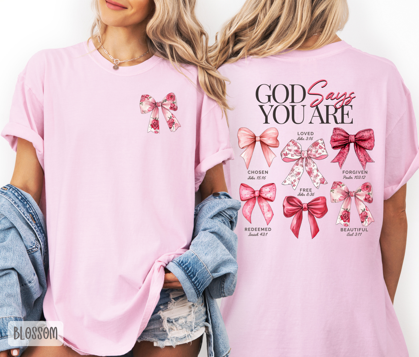 God Says You Are Comfort Colors Shirt