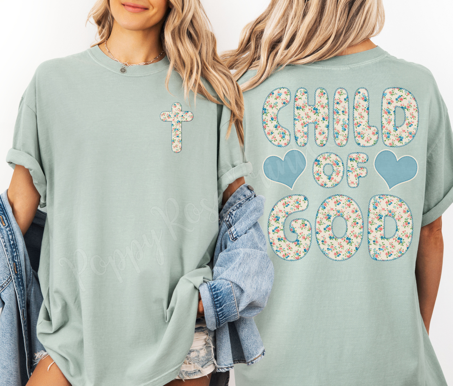 Child of God Front & Back Shirt Comfort Colors