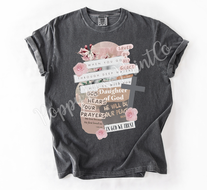 Daughter of God Comfort Colors Shirt