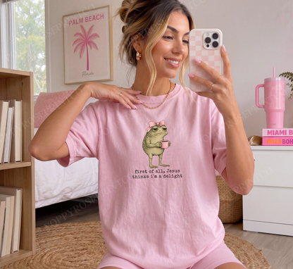 Jesus Thinks I'm a Delight Comfort Colors Shirt
