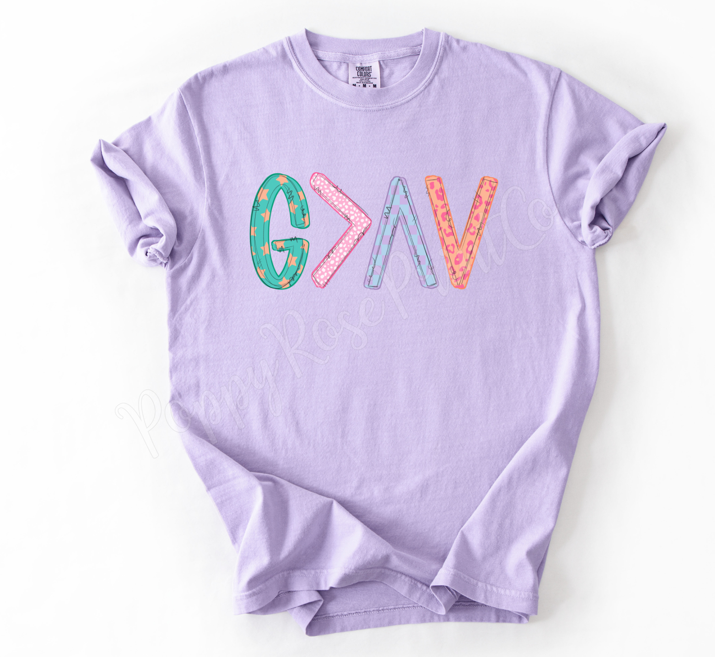 God is Greater Shirt Comfort Colors