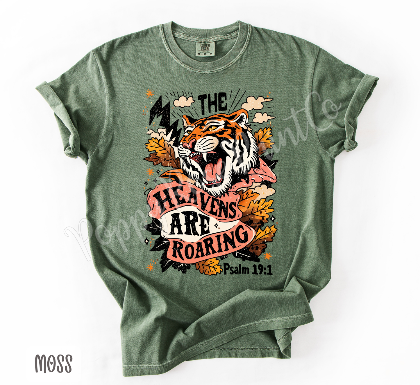 The Heavens are Roaring Comfort Colors Shirt