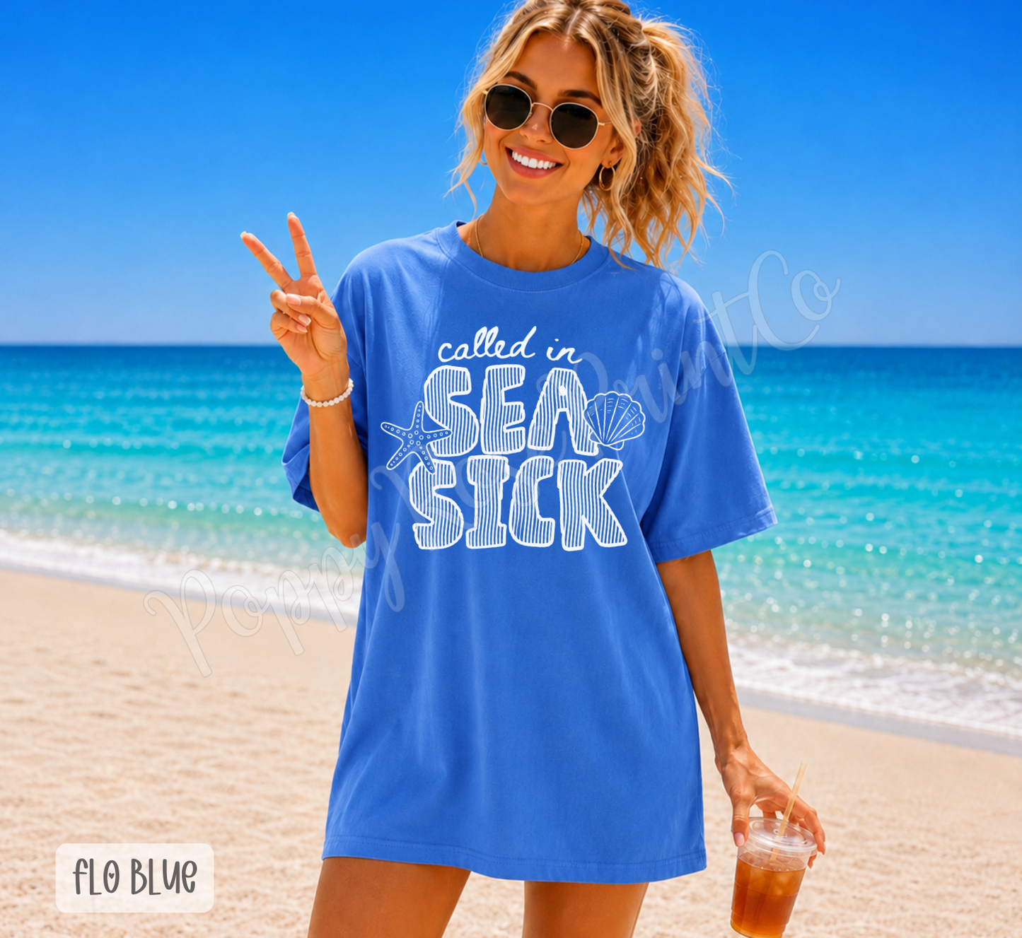 Called in Sea Sick Comfort Colors Shirt