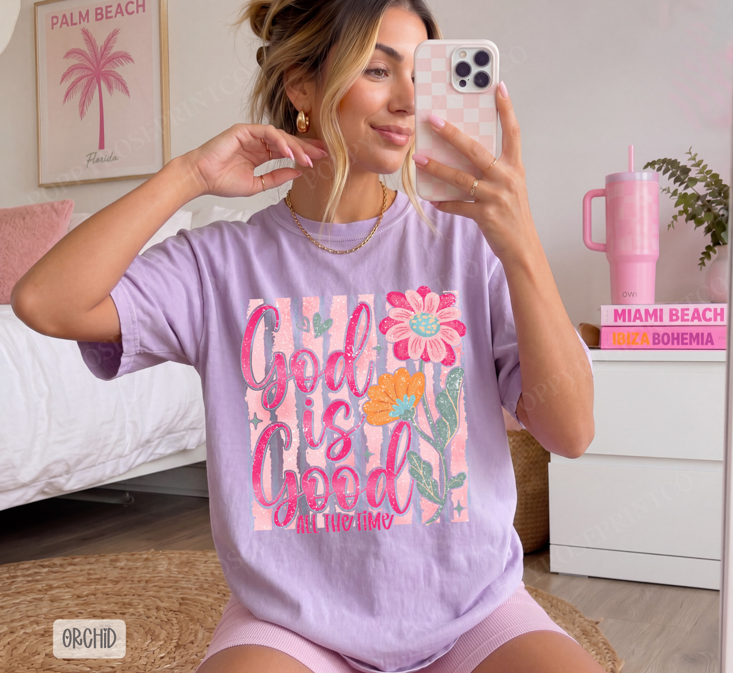 God is Good Comfort Colors Shirt