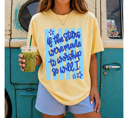 If The Star Stripes Comfort Colors Shirt