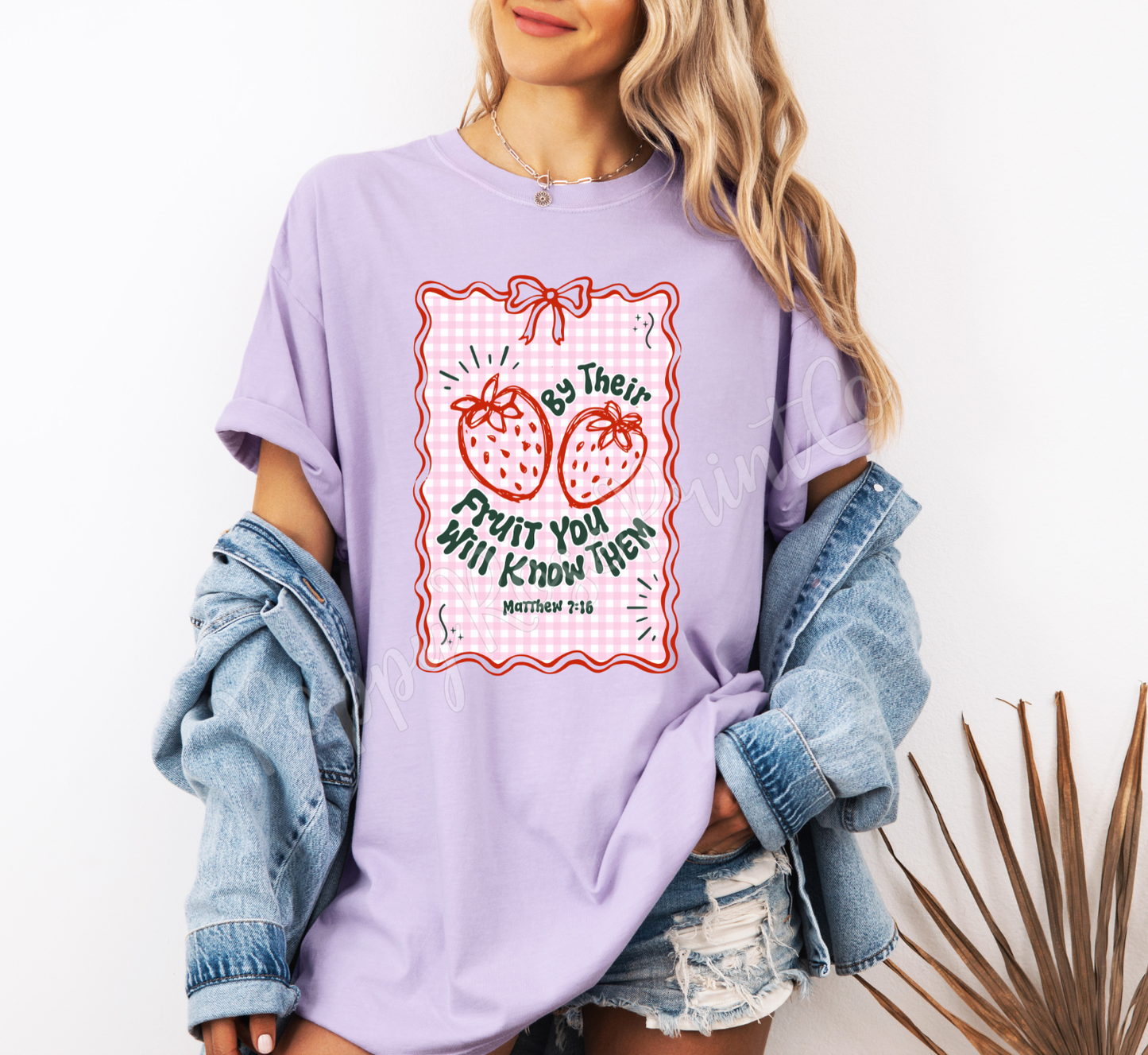 By Their Fruit You Will Know Them Shirt Comfort Colors