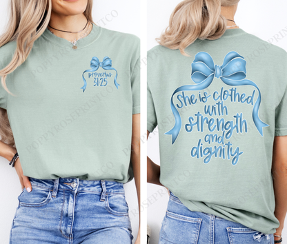 Strength & Dignity Comfort Colors Shirt