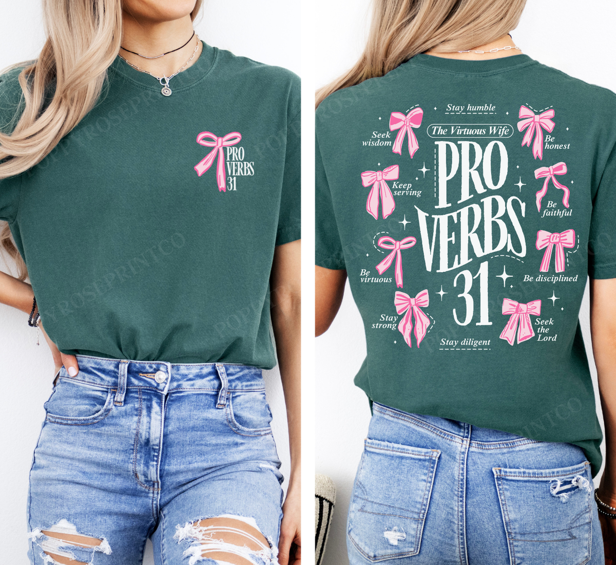 Proverbs 31 Comfort Colors Shirt