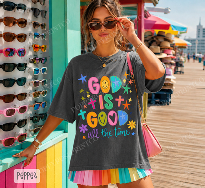 God is Good All the Time Shirt Comfort Colors