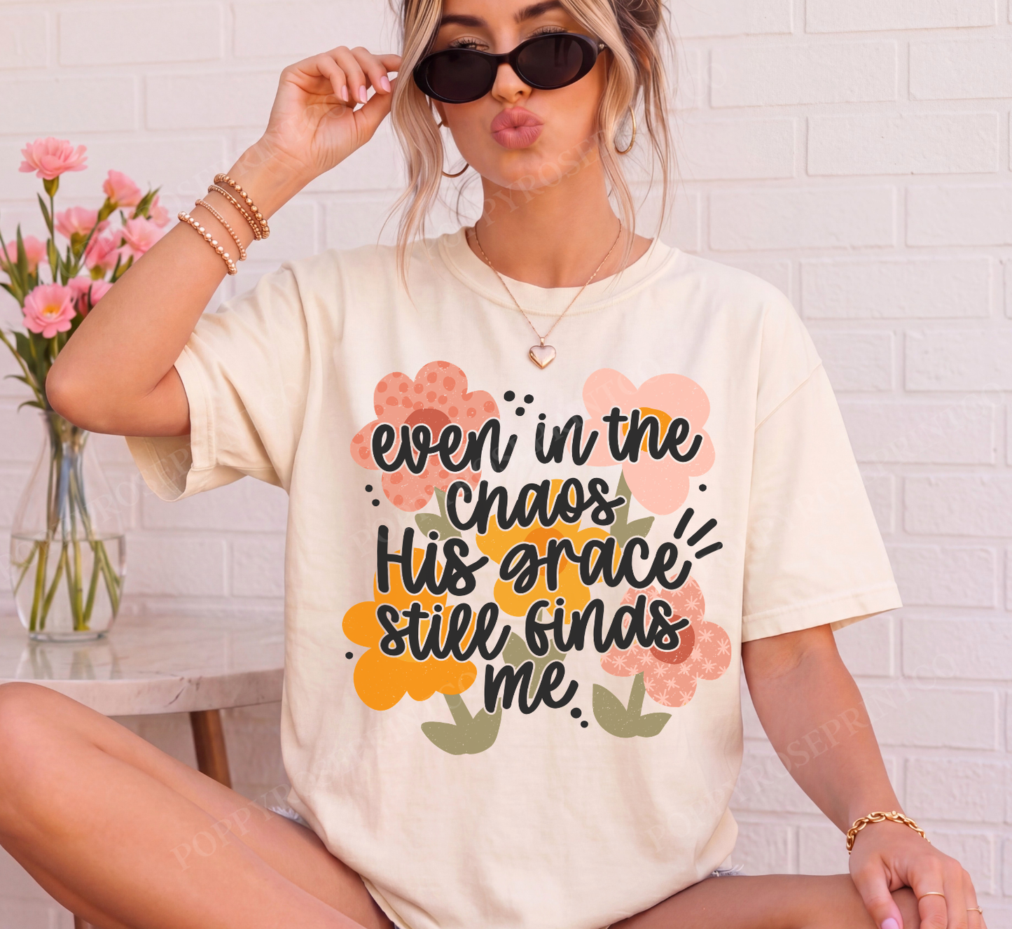 Even in the Chaos Comfort Colors Shirt