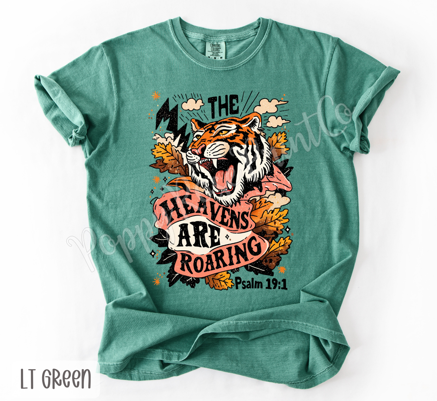 The Heavens are Roaring Comfort Colors Shirt