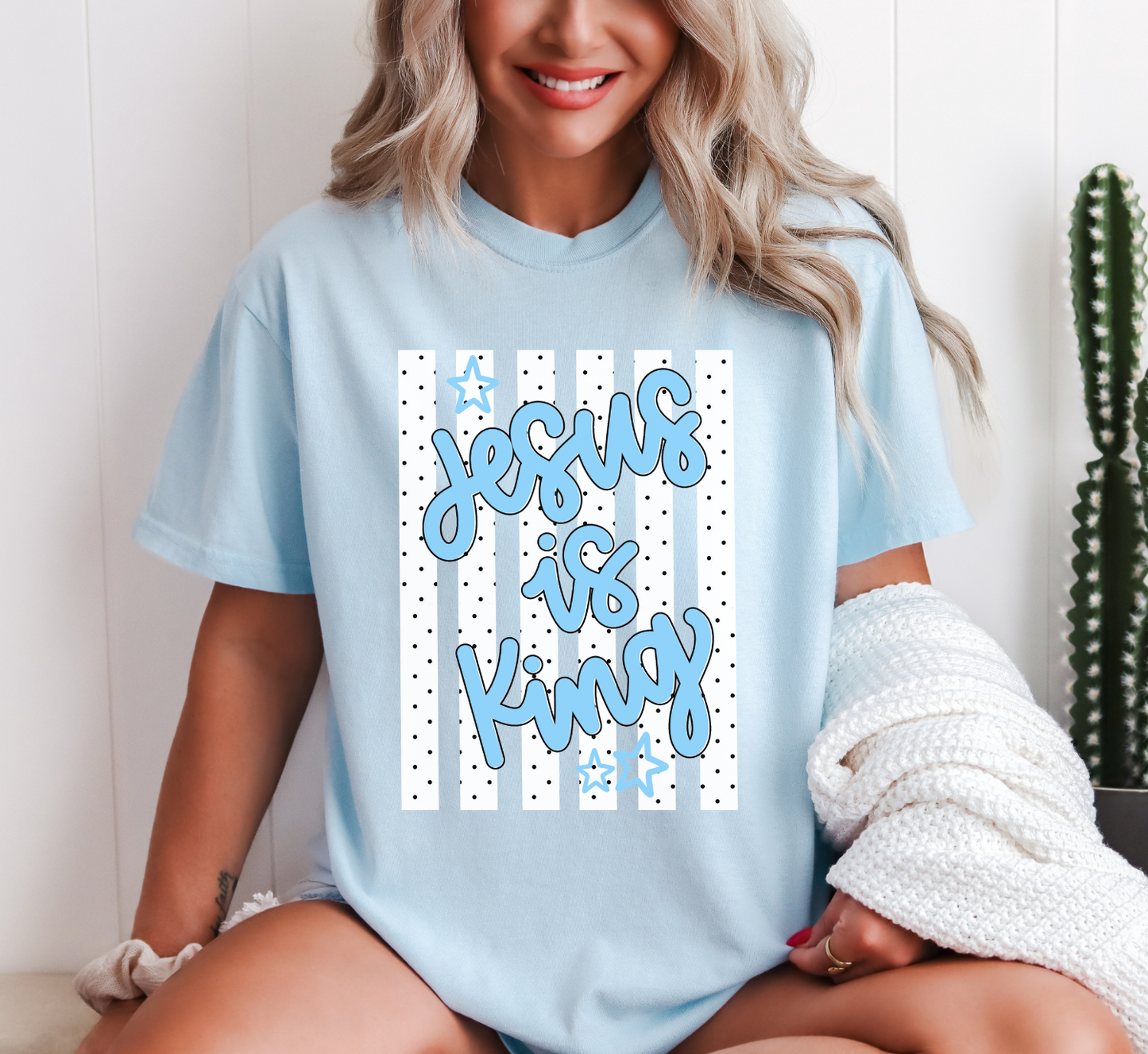 Jesus is King Comfort Colors Shirt
