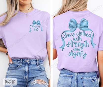 Strength & Dignity Comfort Colors Shirt
