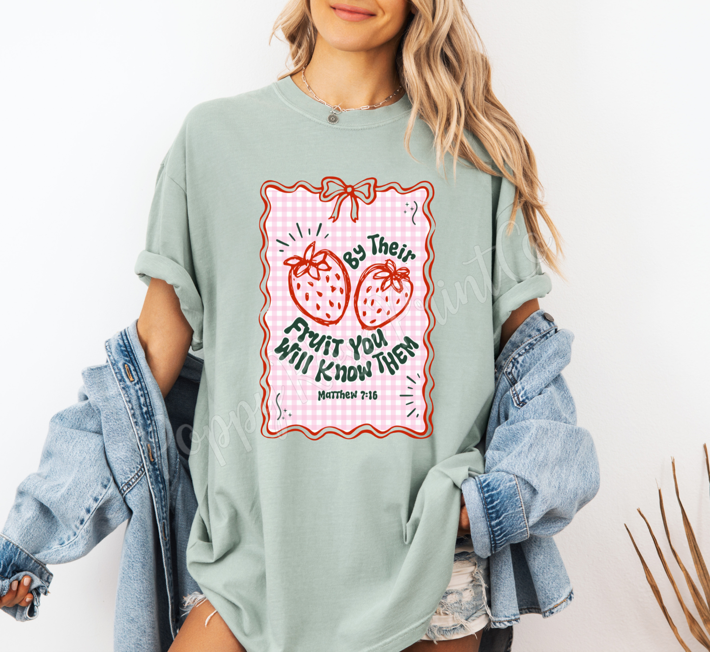 By Their Fruit You Will Know Them Shirt Comfort Colors