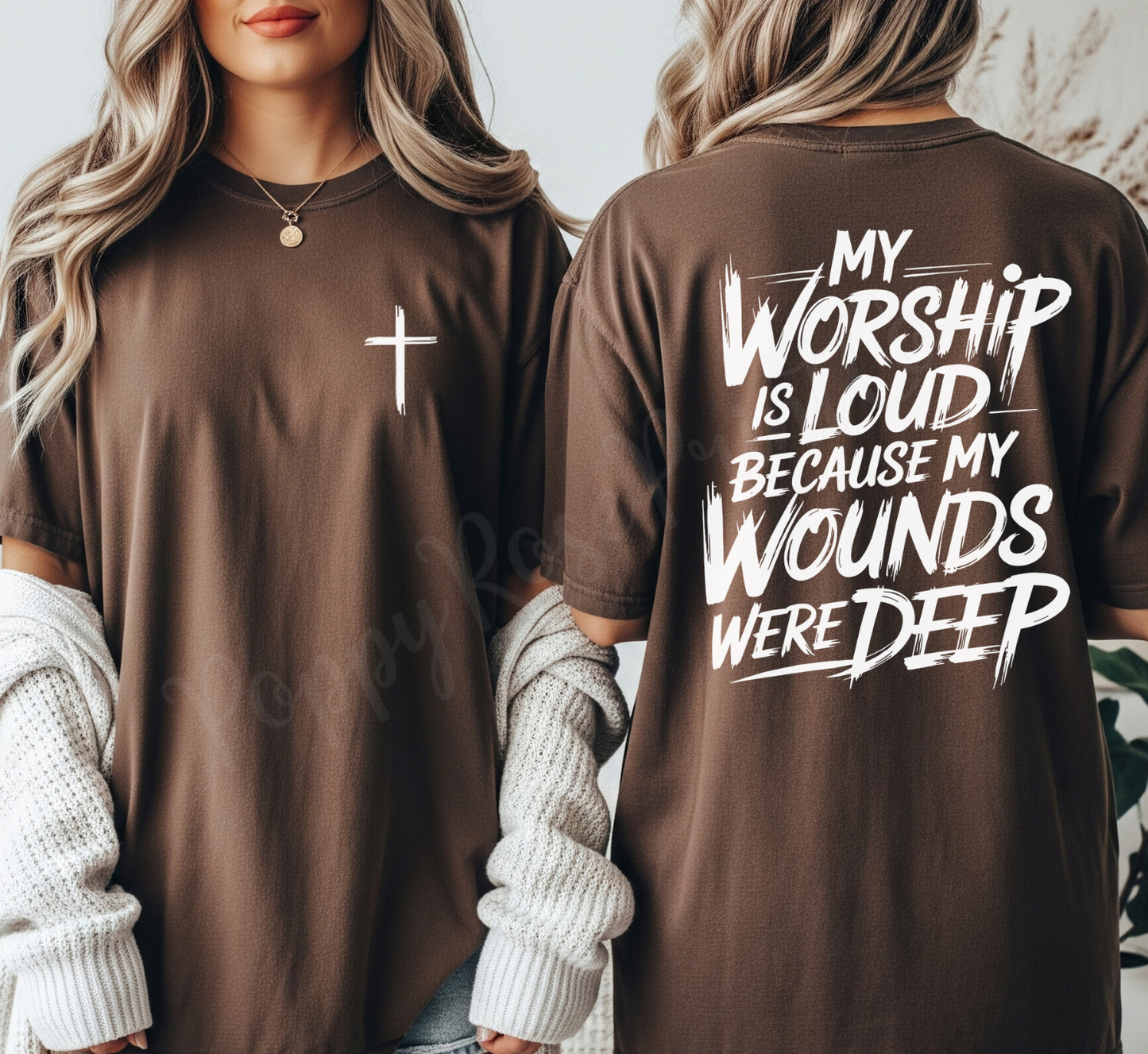 Worship is Loud Comfort Colors Shirt