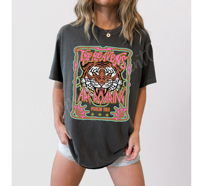 The Heavens are Roaring Comfort Colors Shirt
