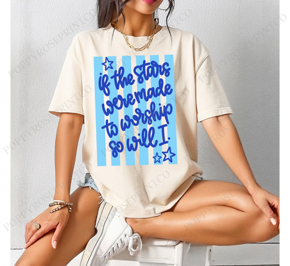 If The Star Stripes Comfort Colors Shirt