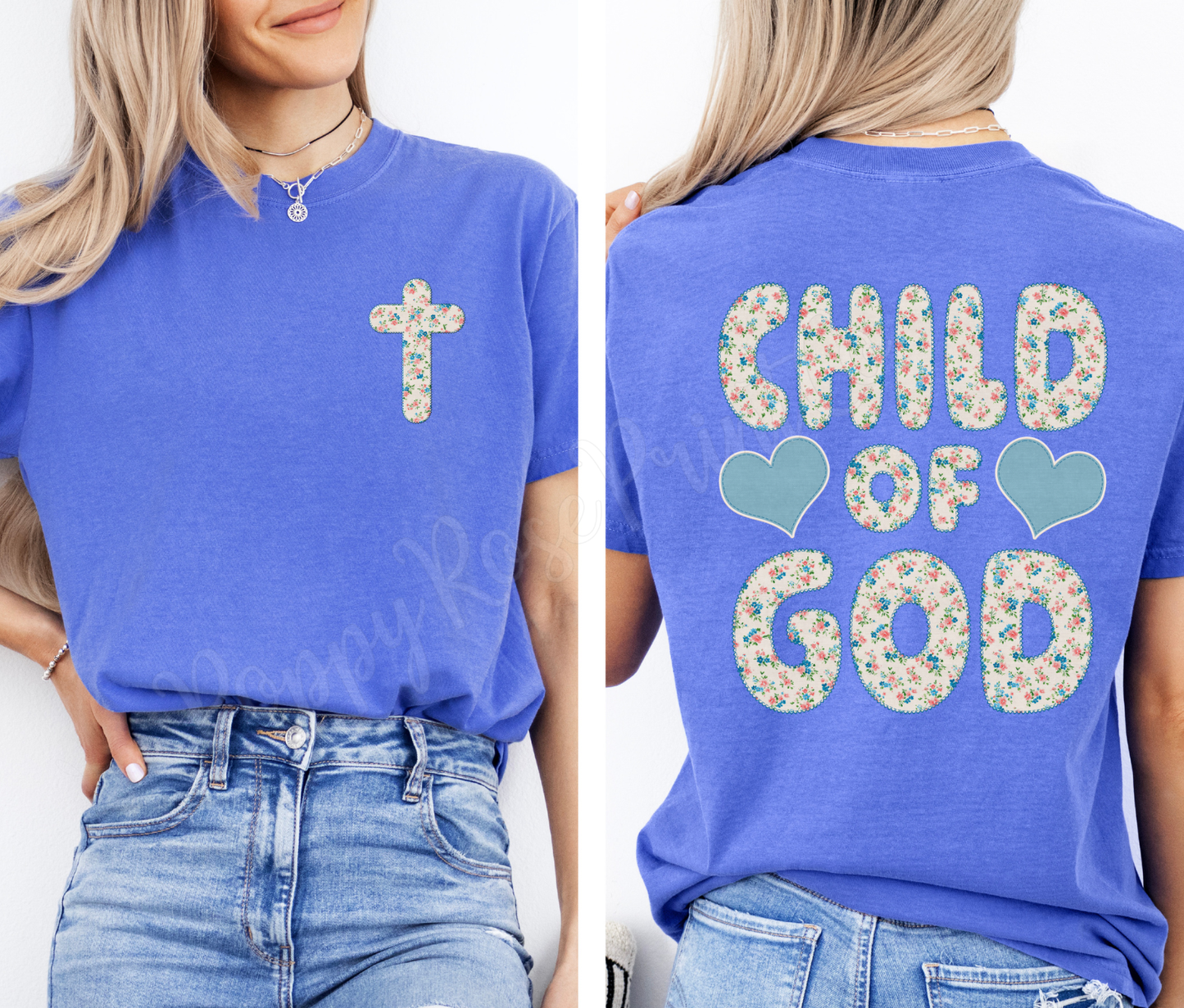 Child of God Front & Back Shirt Comfort Colors