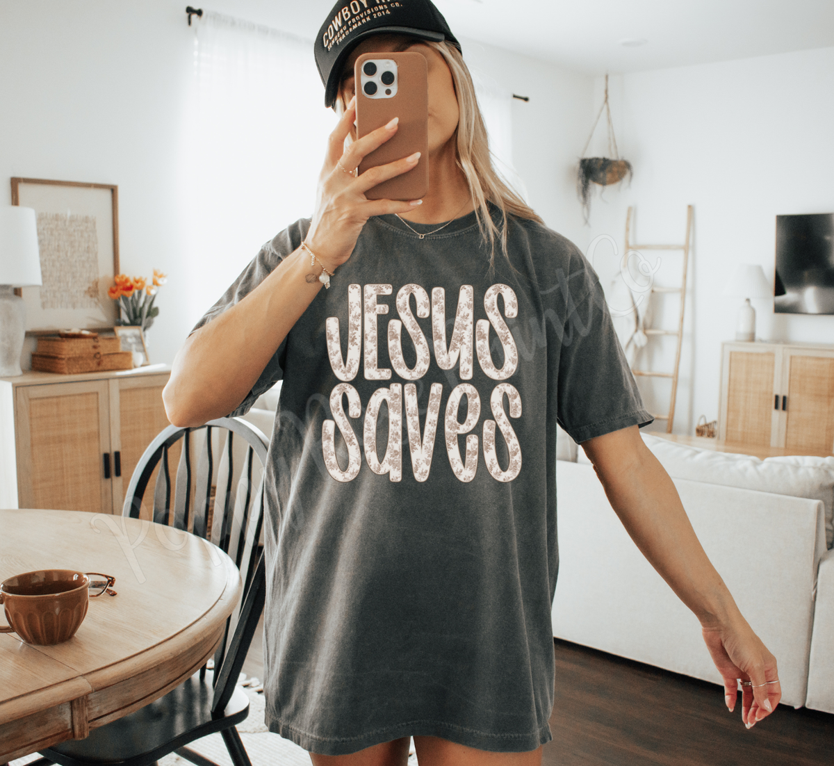 Jesus Saves Comfort Colors Shirt