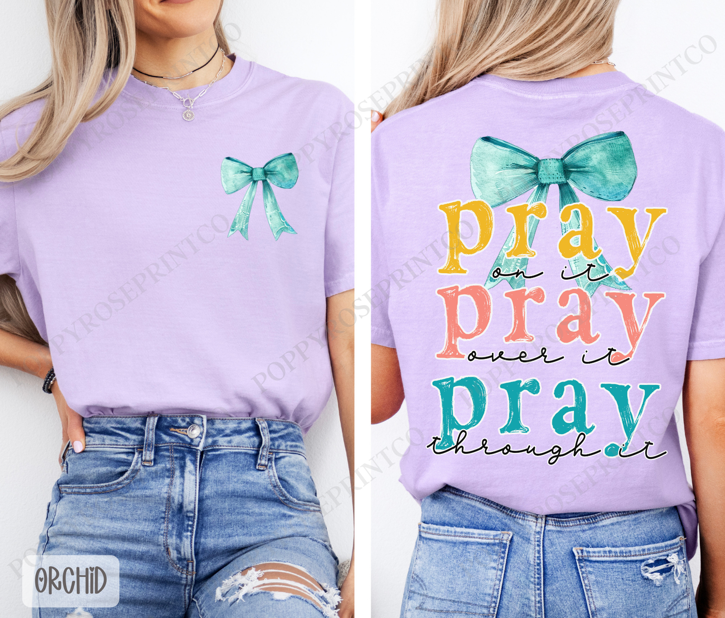 Pray On It Comfort Colors Shirt