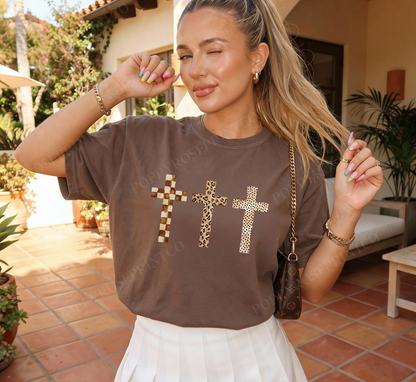 3 Crosses Comfort Colors Shirt