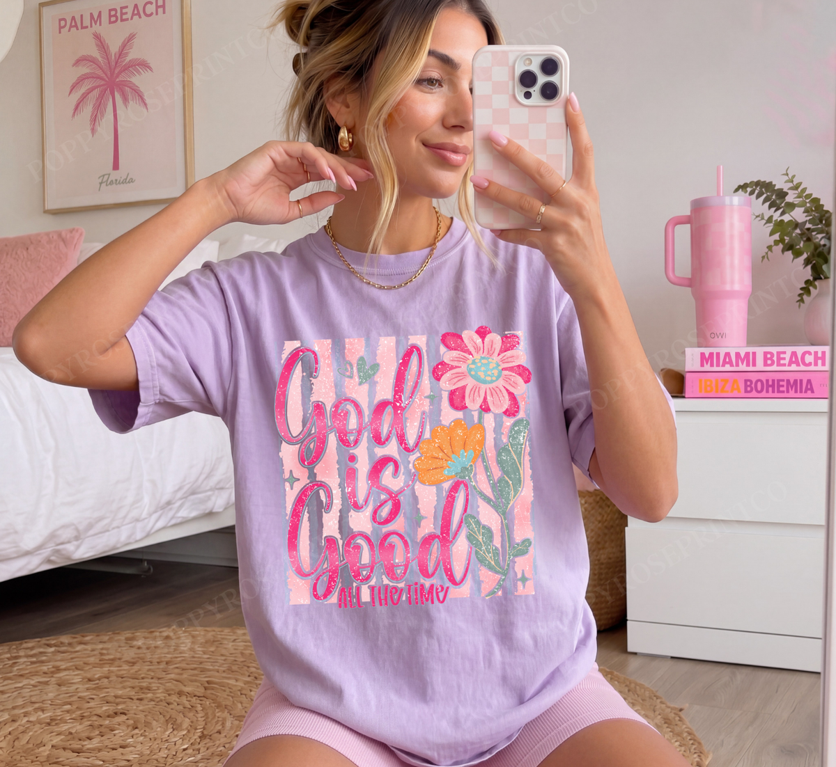 God is Good Comfort Colors Shirt